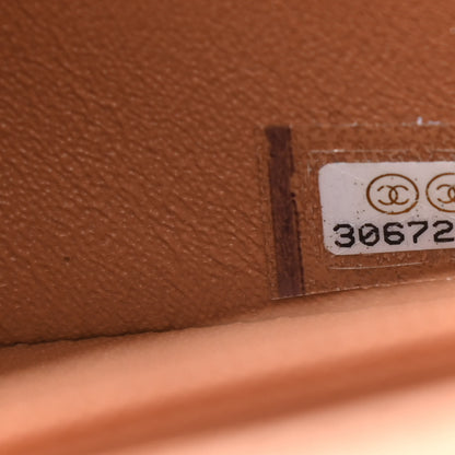 Chanel Lambskin Quilted Mini Rectangular Flap Brown 6 of 10