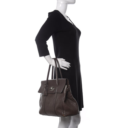 Mulberry Classic Grain Calfskin Bayswater Mole Grey 2 of 10