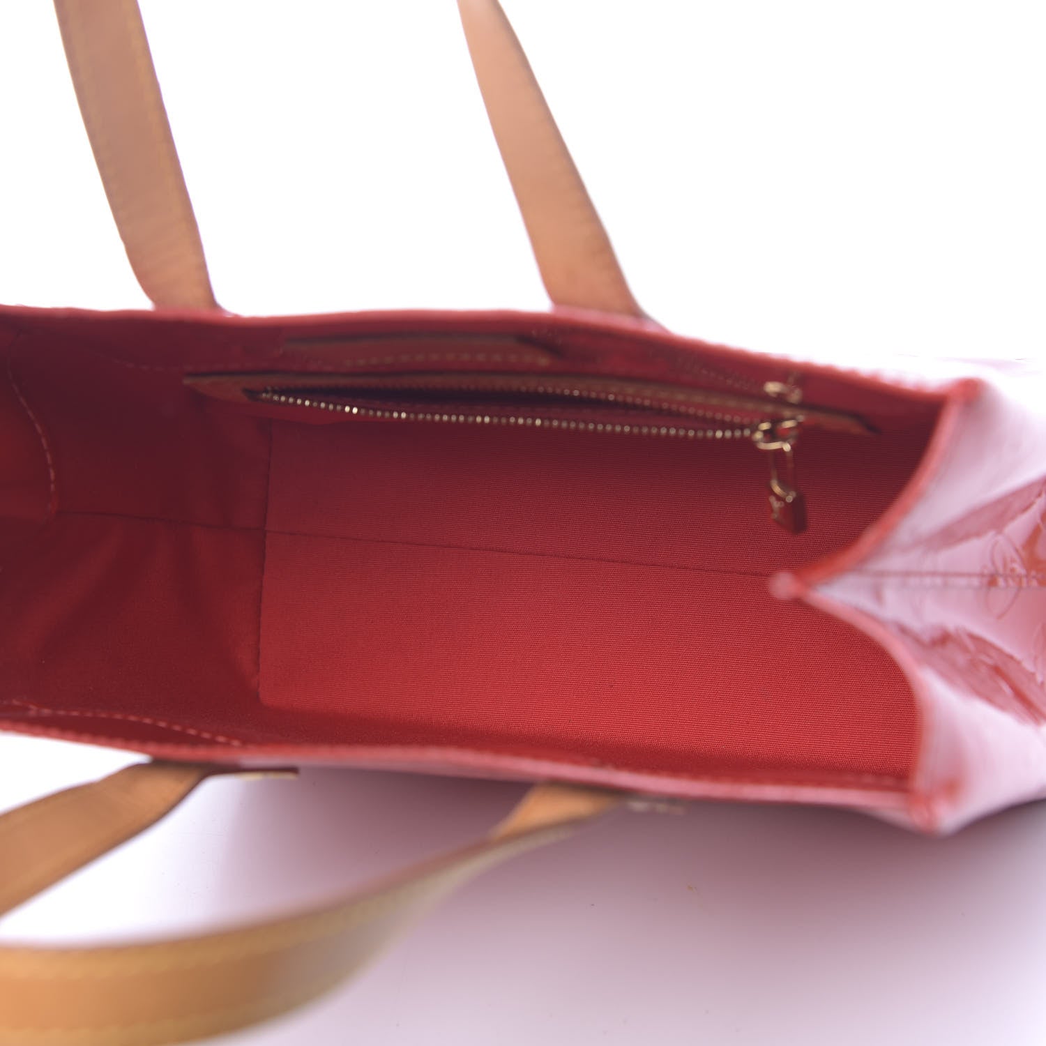 Louis Vuitton Vernis Reade PM Rouge 5 of 10