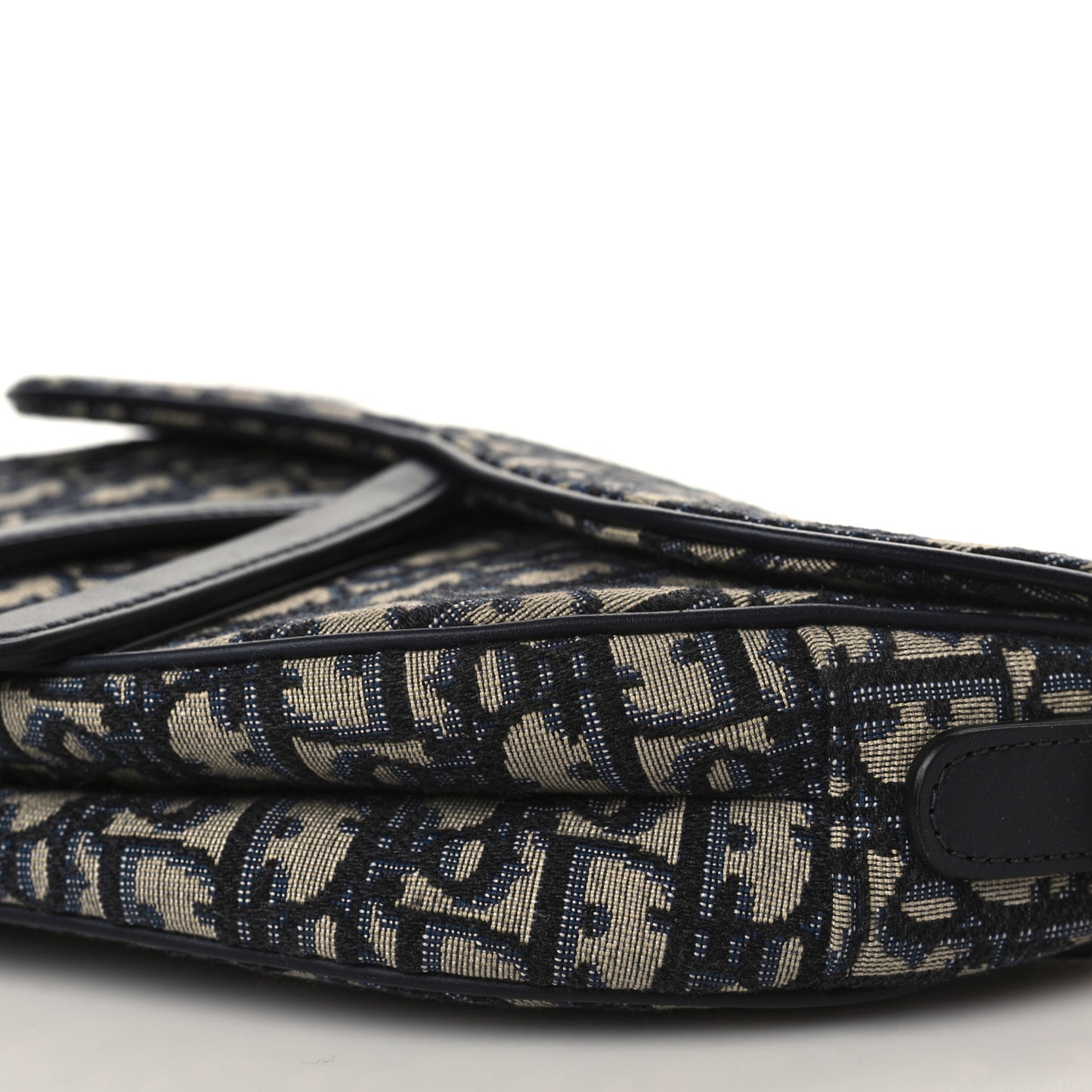 Oblique Saddle Bag Blue