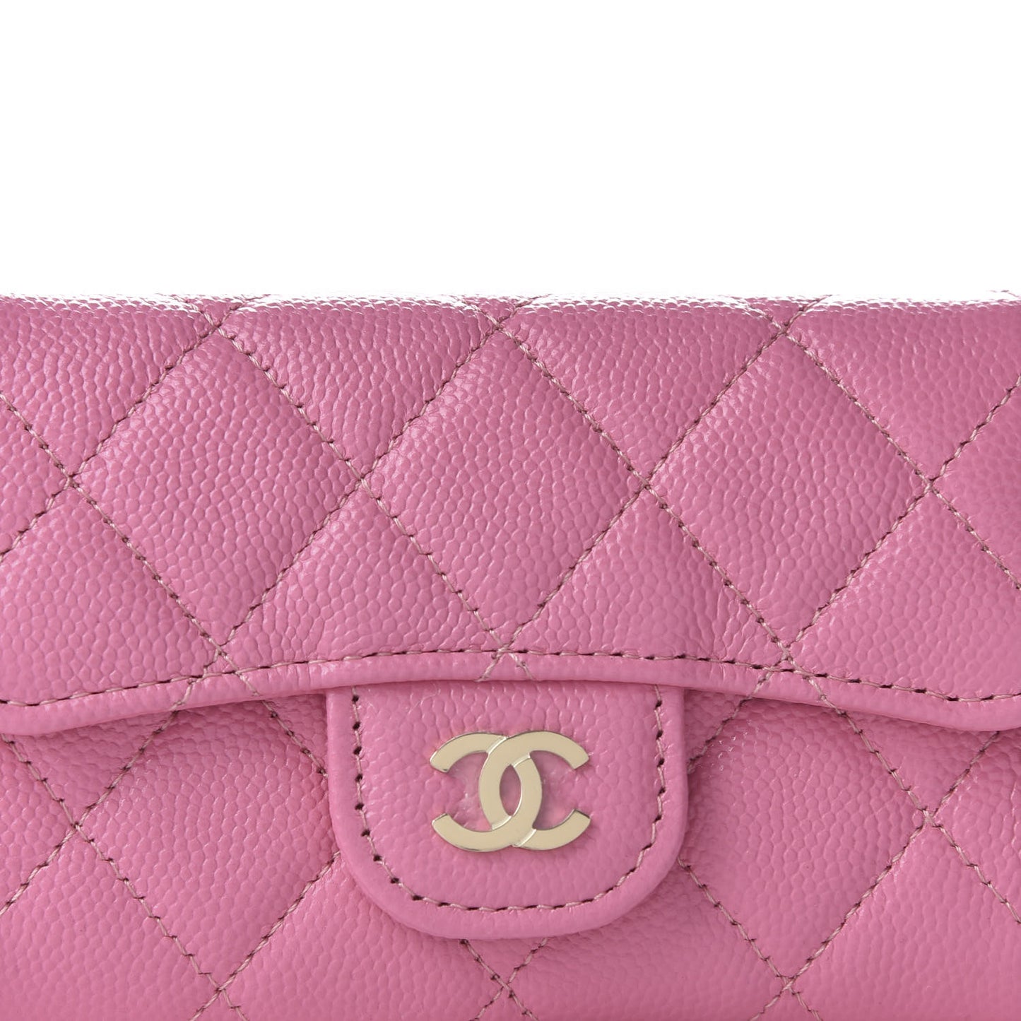Caviar Quilted Belt Bag Pink