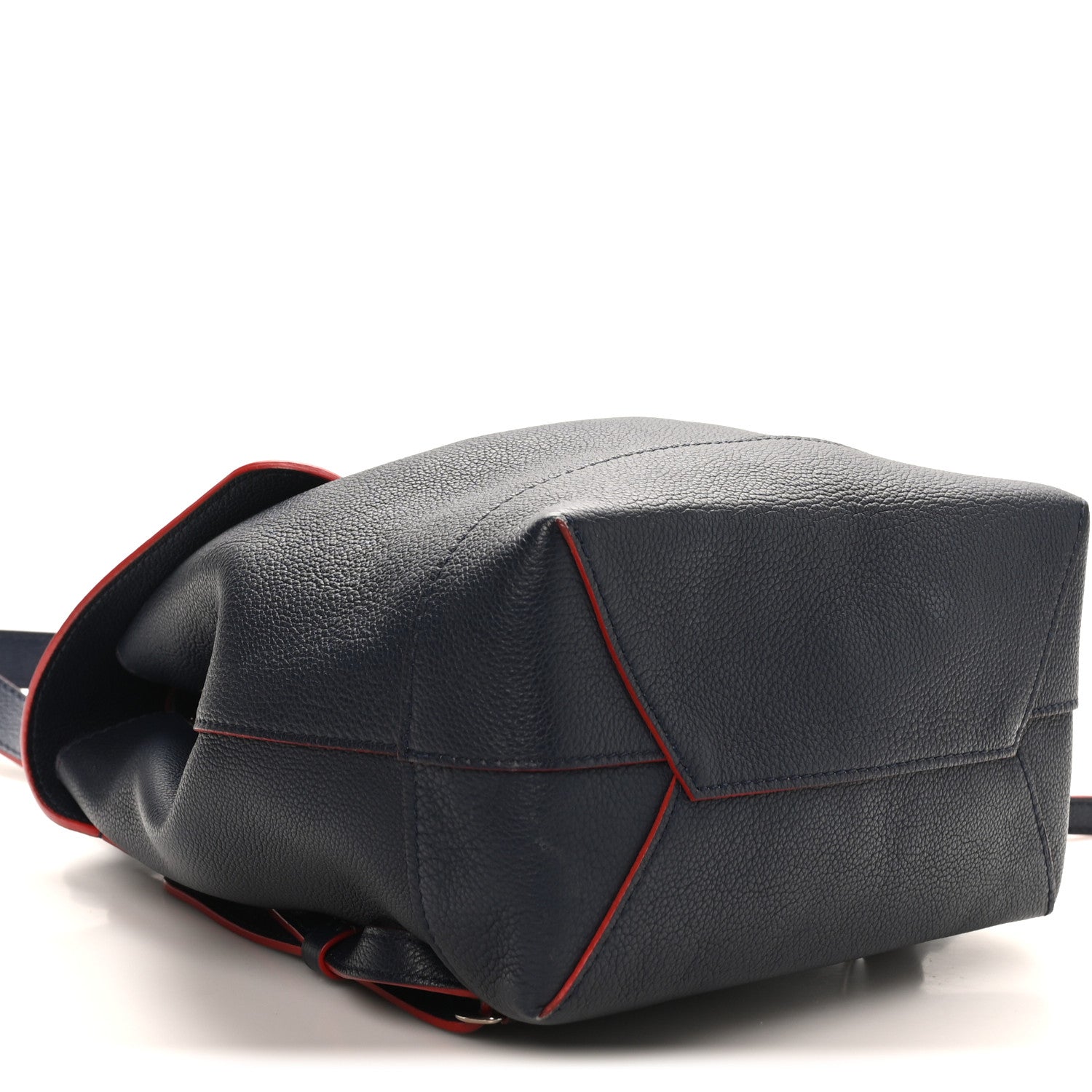 Louis Vuitton Soft Calfskin Lockme Backpack Marine Rouge 7 of 8