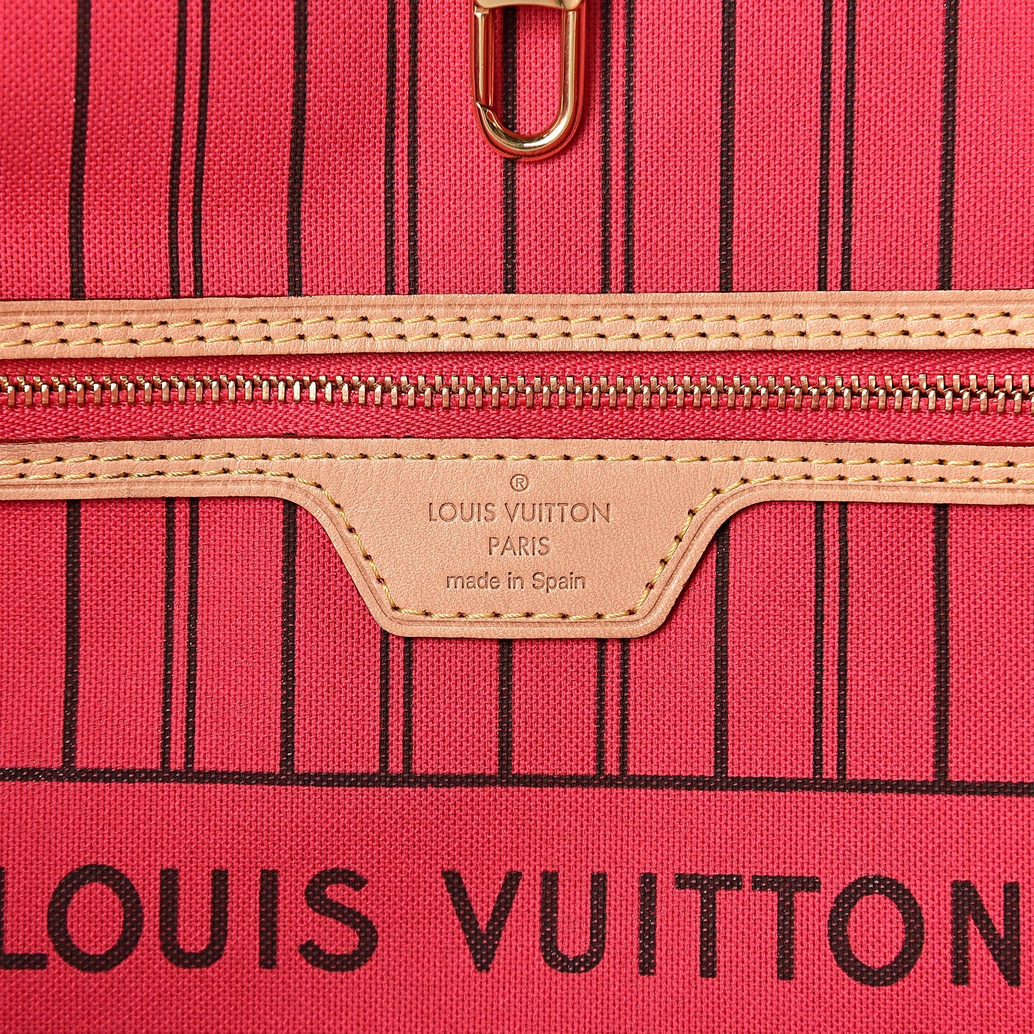 Louis Vuitton Monogram Bay Neverfull MM Rose Ballerine Poppy 6 of 13