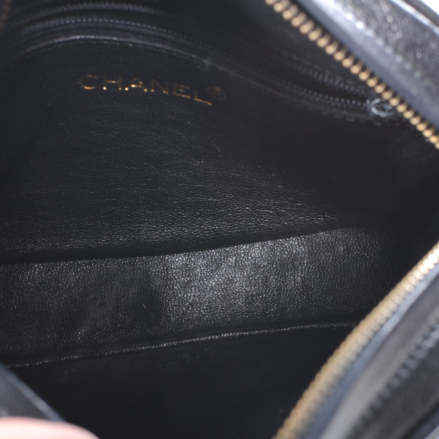 Lambskin CC Tassel Bag Black