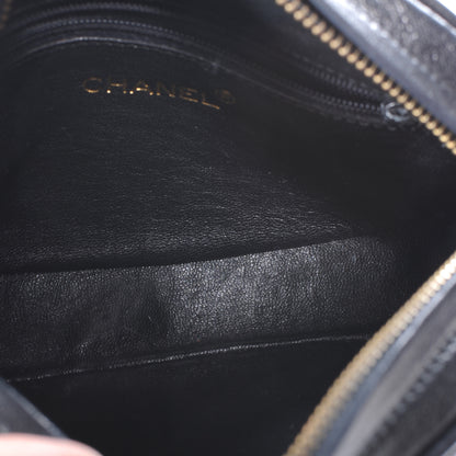 Chanel Lambskin CC Tassel Bag Black 5 of 8