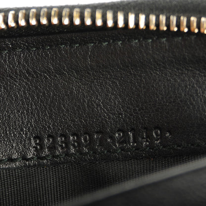 Gucci Guccissima Signature Microguccissima Bree Zip Around Wallet Black 7 of 7