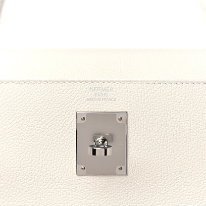 Hermes Evercolor Kelly Retourne 28 White 6 of 11