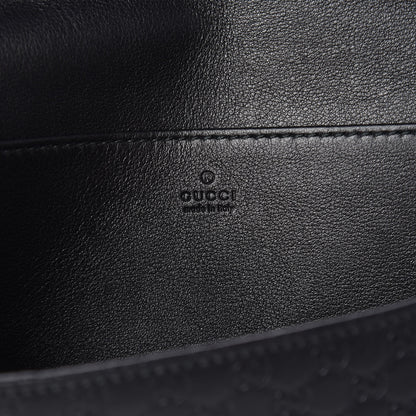 Gucci Microguccissima Travel Document Case Black 7 of 9