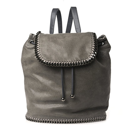Stella McCartney Shaggy Deer Falabella Backpack Grey 1 of 7