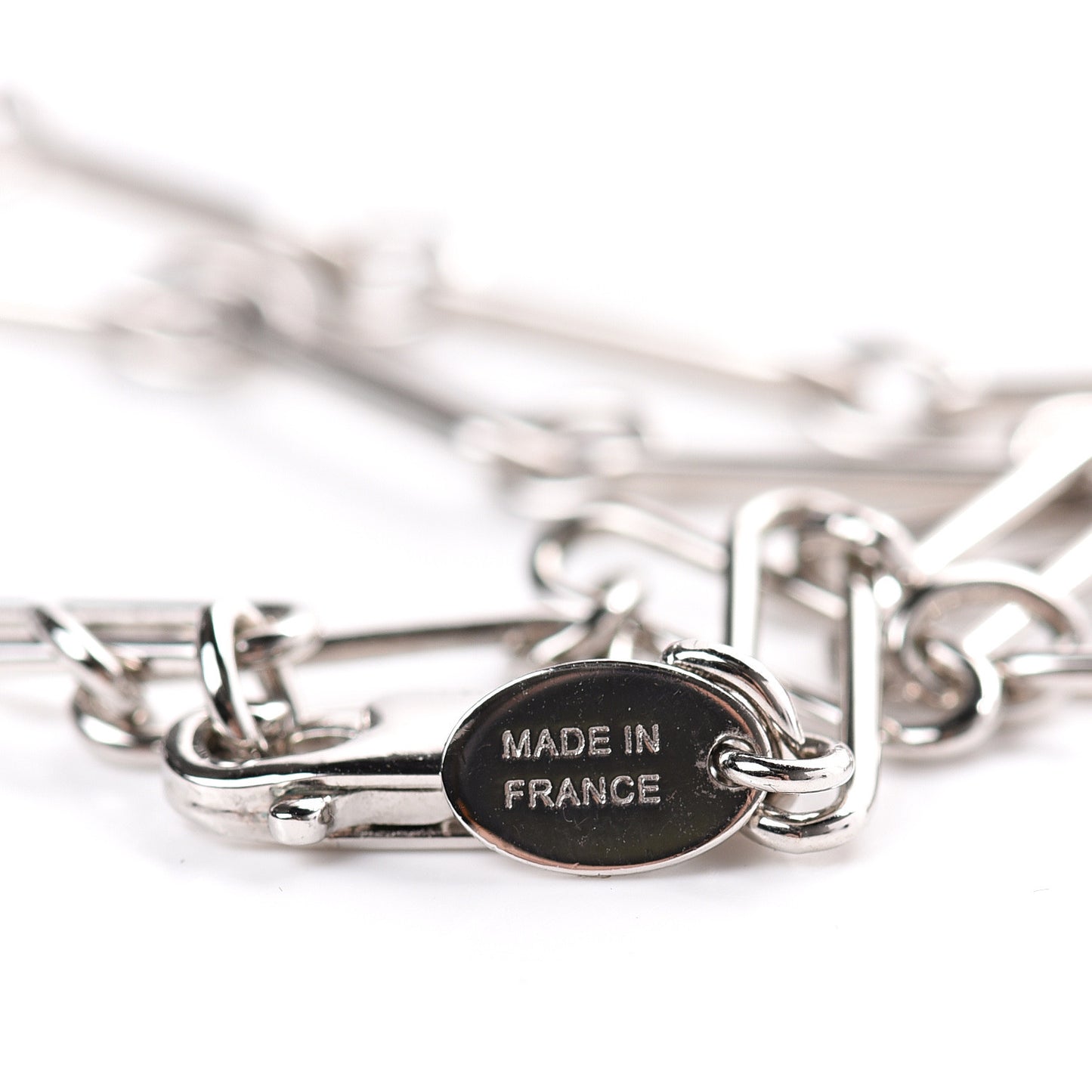 Palladium Permabrass Curiosite Charm Pendant Necklace