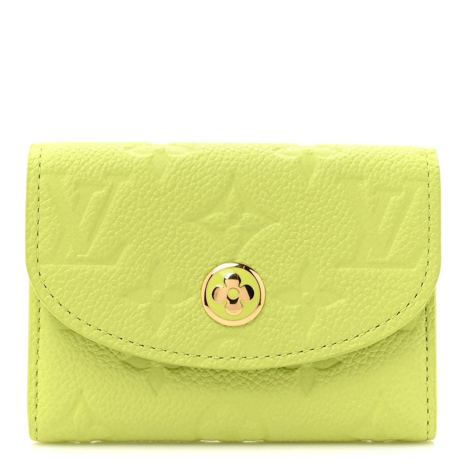 Louis Vuitton Empreinte Rosalie Coin Purse Zesty Lime 1 of 7