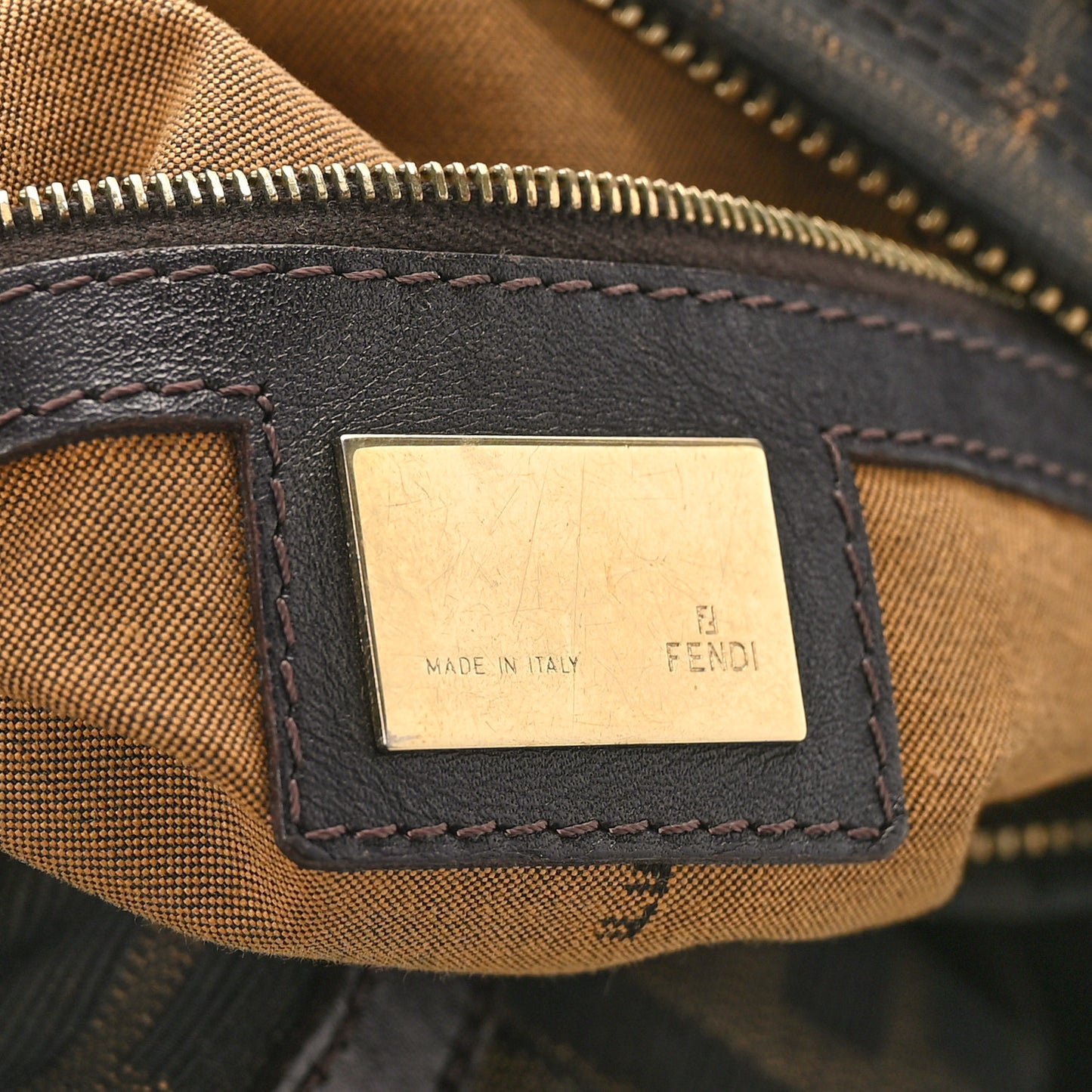 Zucca Cuoio Lucido Chef Hobo Tobacco Moro