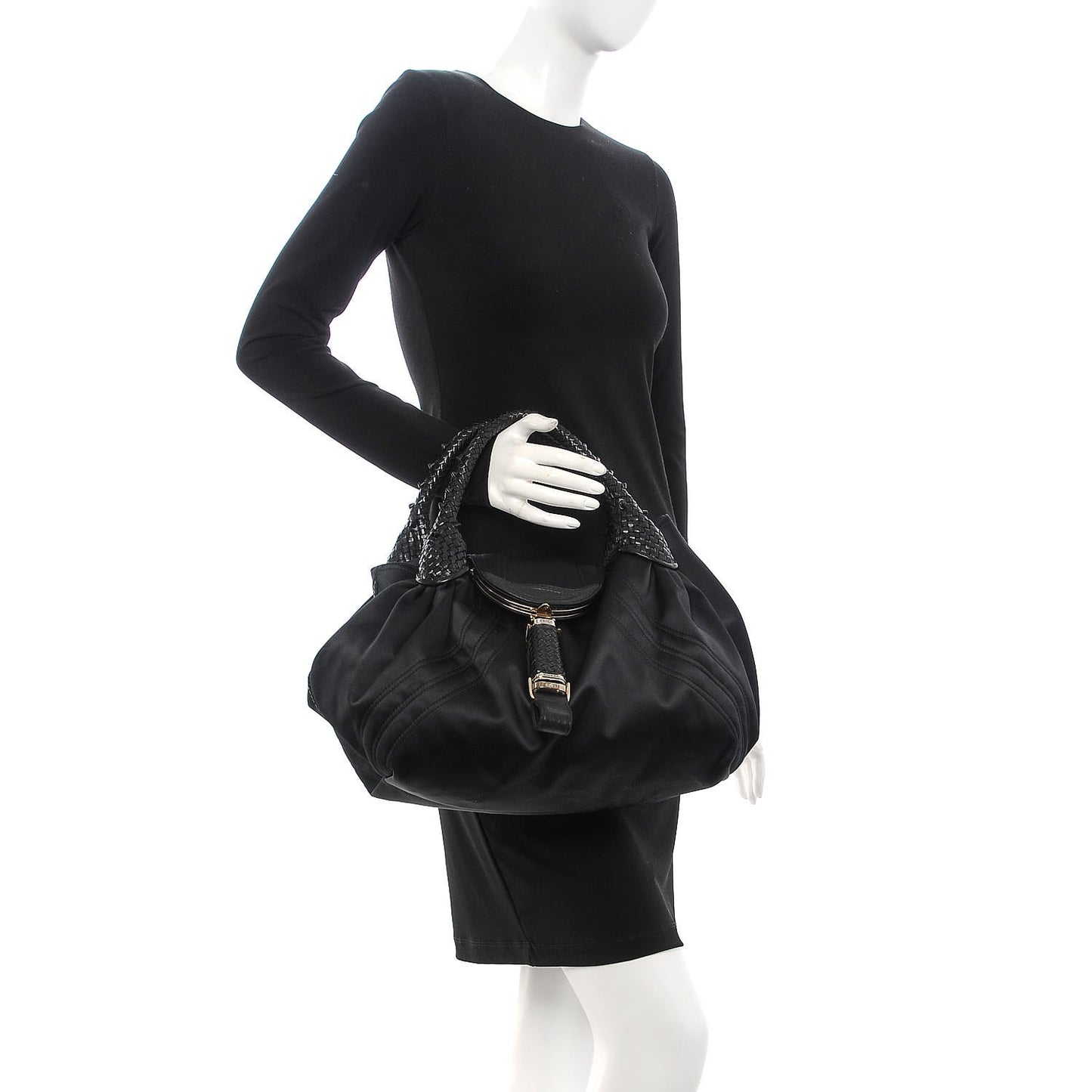 Satin Nappa Spy Black