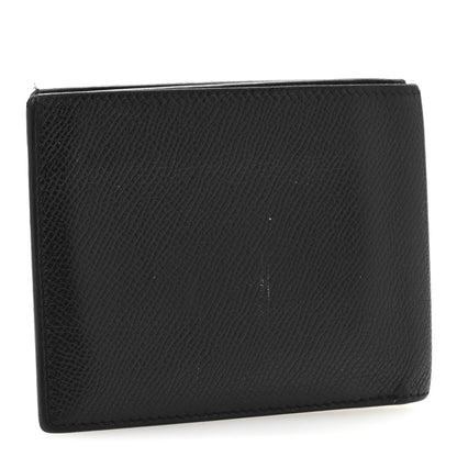 Hermes Epsom Citizen Twill Compact Wallet Black 3 of 9