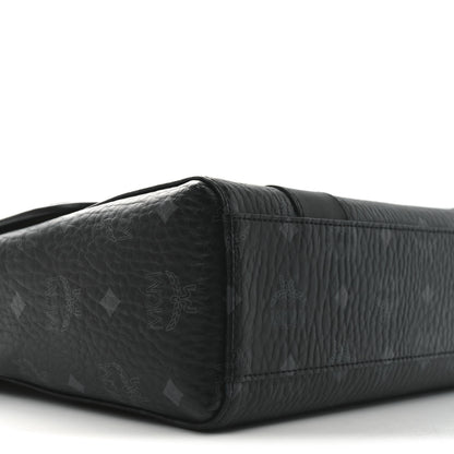 MCM Visetos Medium Aren Messenger Bag Black 8 of 9