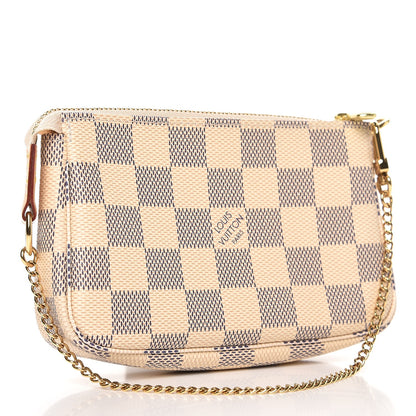 Louis Vuitton Damier Azur Mini Pochette Accessories 3 of 8