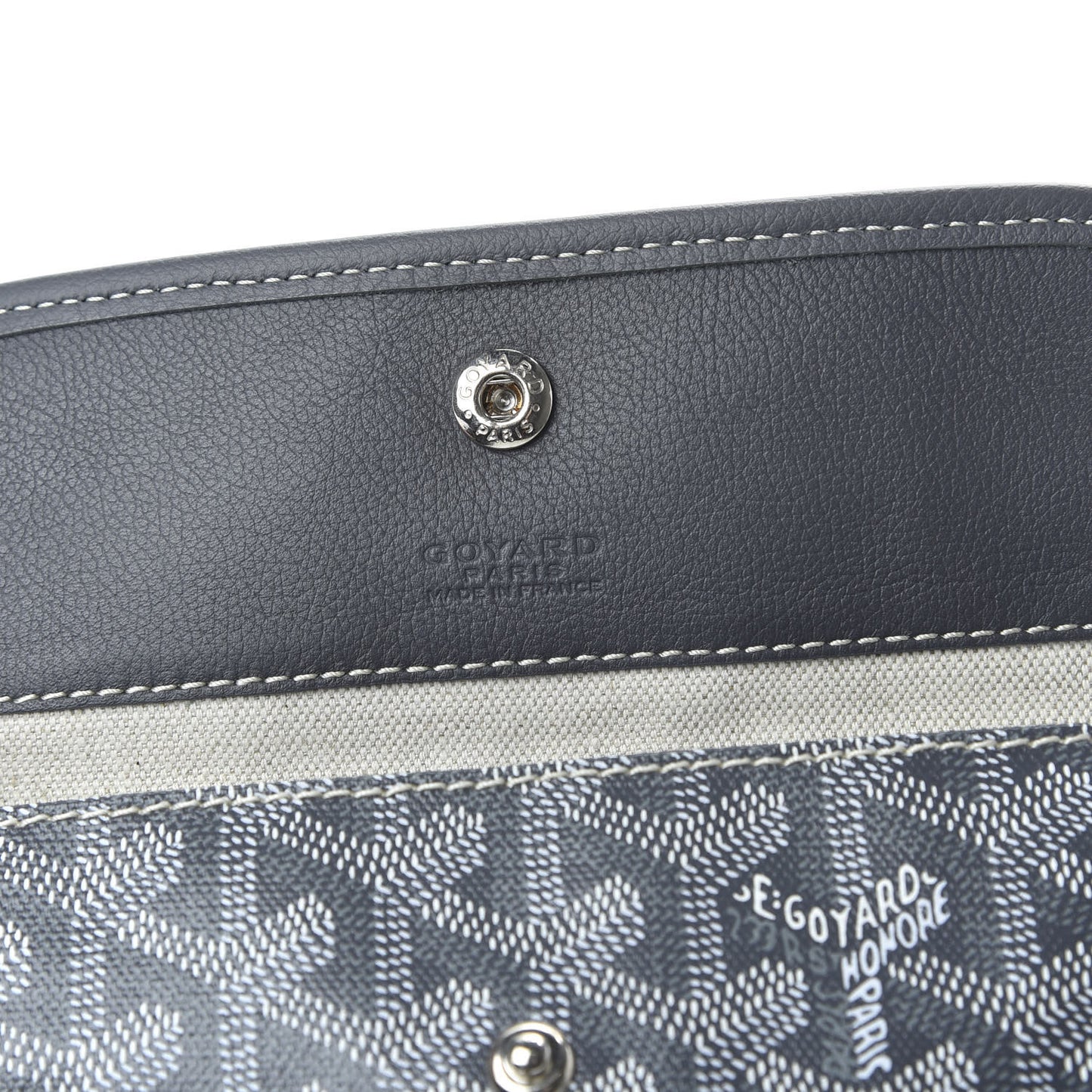 Goyardine Pouch Grey