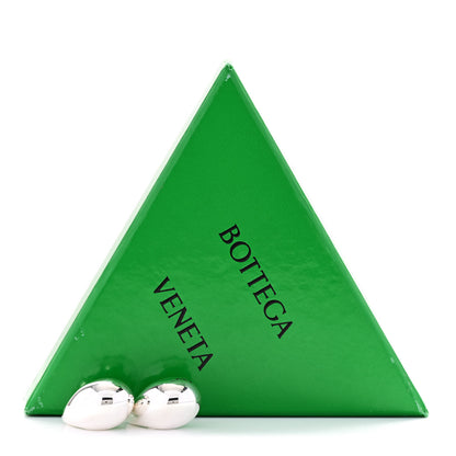 Bottega Veneta Sterling Silver Small Drop Earrings 5 of 5