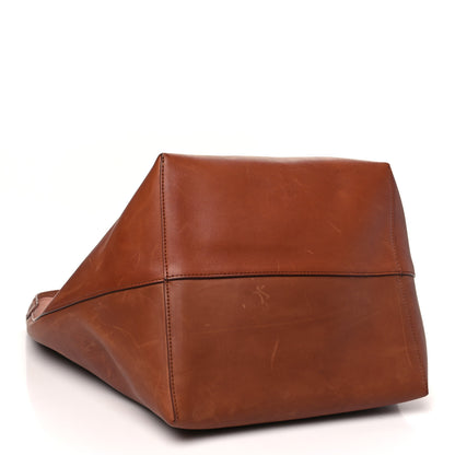 The Row Polished Saddle Calfskin Large N/S Park Tote Cuir 4 of 13