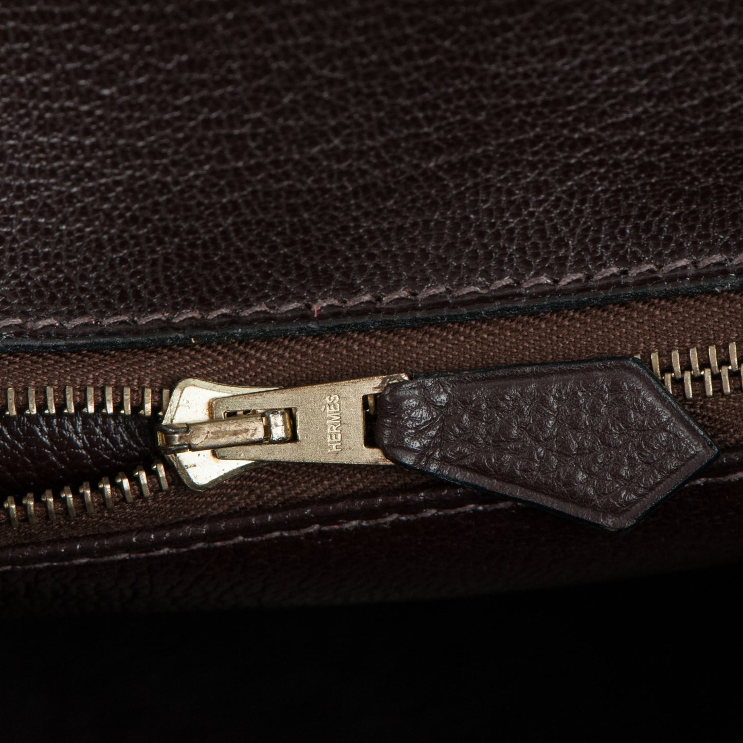 Togo Birkin 35 Chocolate