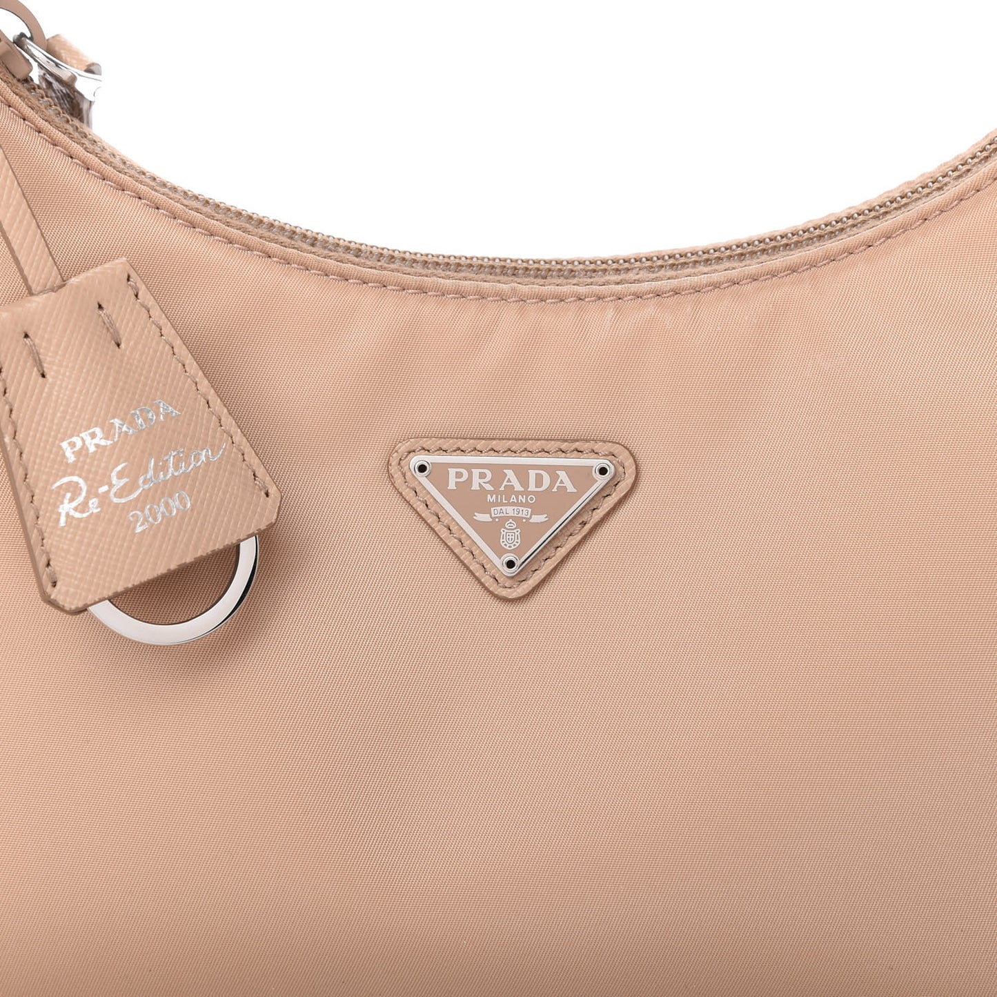 Tessuto Nylon Mini Re-Edition 2000 Bag Cammeo