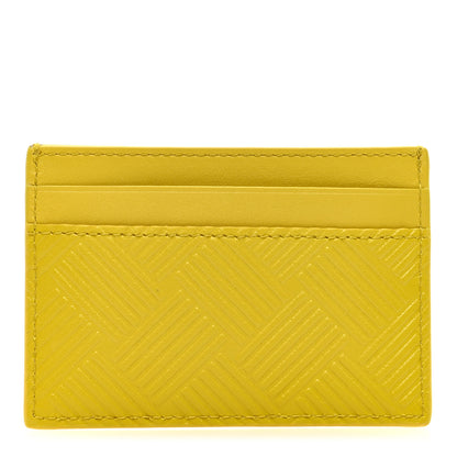 Bottega Veneta Nappa Embossed Intrecciato Card Holder Mirabelle 1 of 6