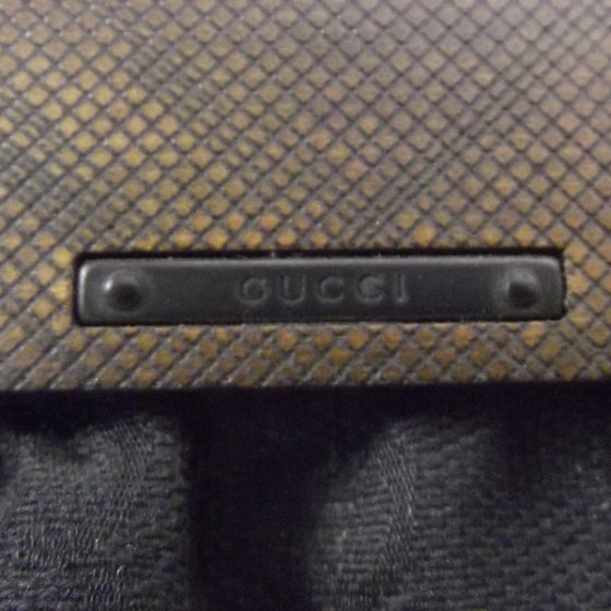 Gucci Monogram Wood Handle Frame Doctor Bag Black 11 of 11