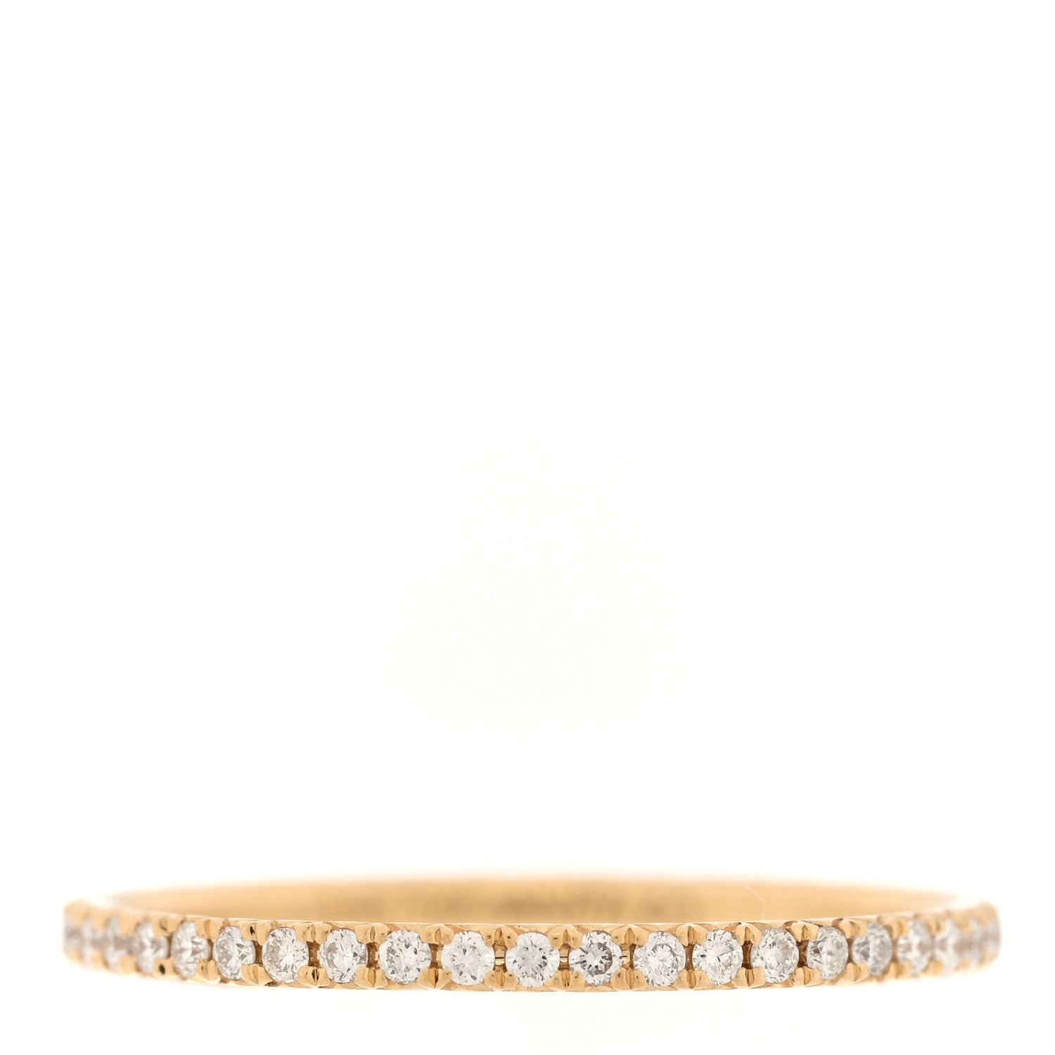 Anita Ko 18K Yellow Gold Diamond Eternity Ring 50 5.5 1 of 5