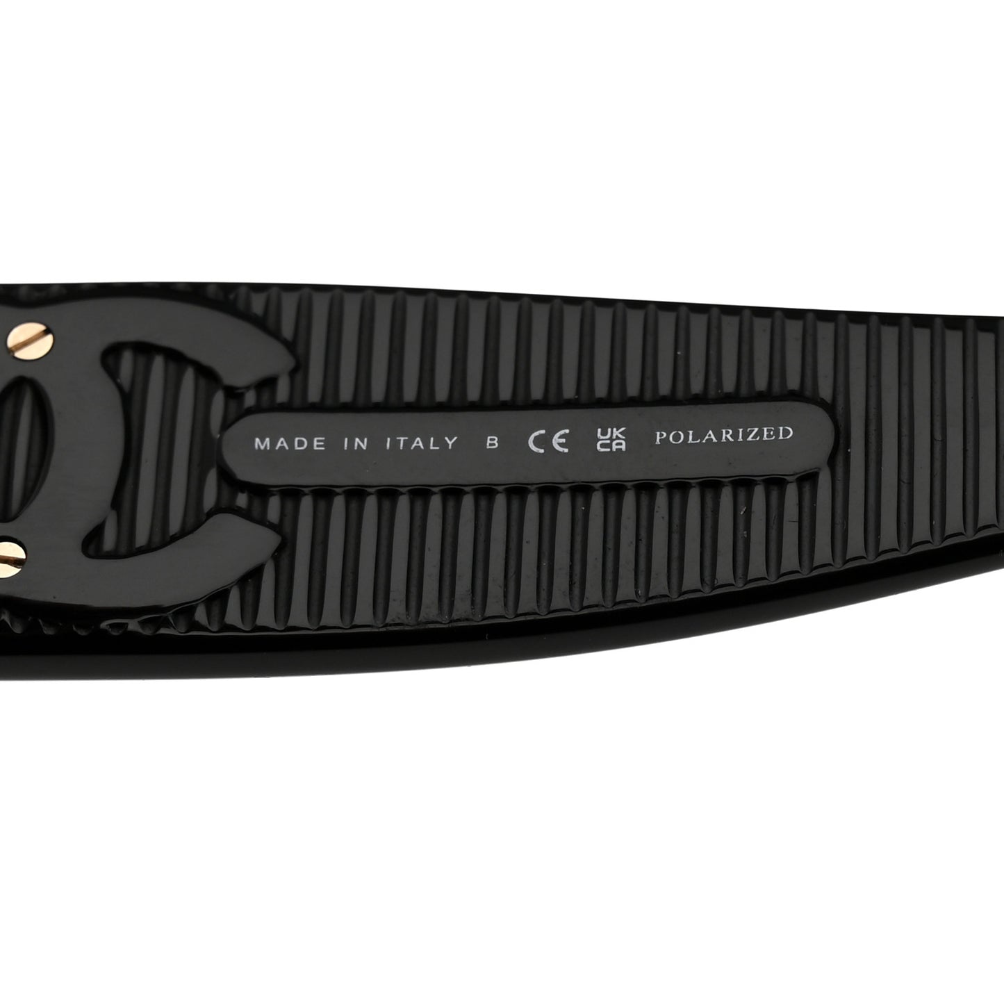 Square Polarized CC Sunglasses 5494-A Black