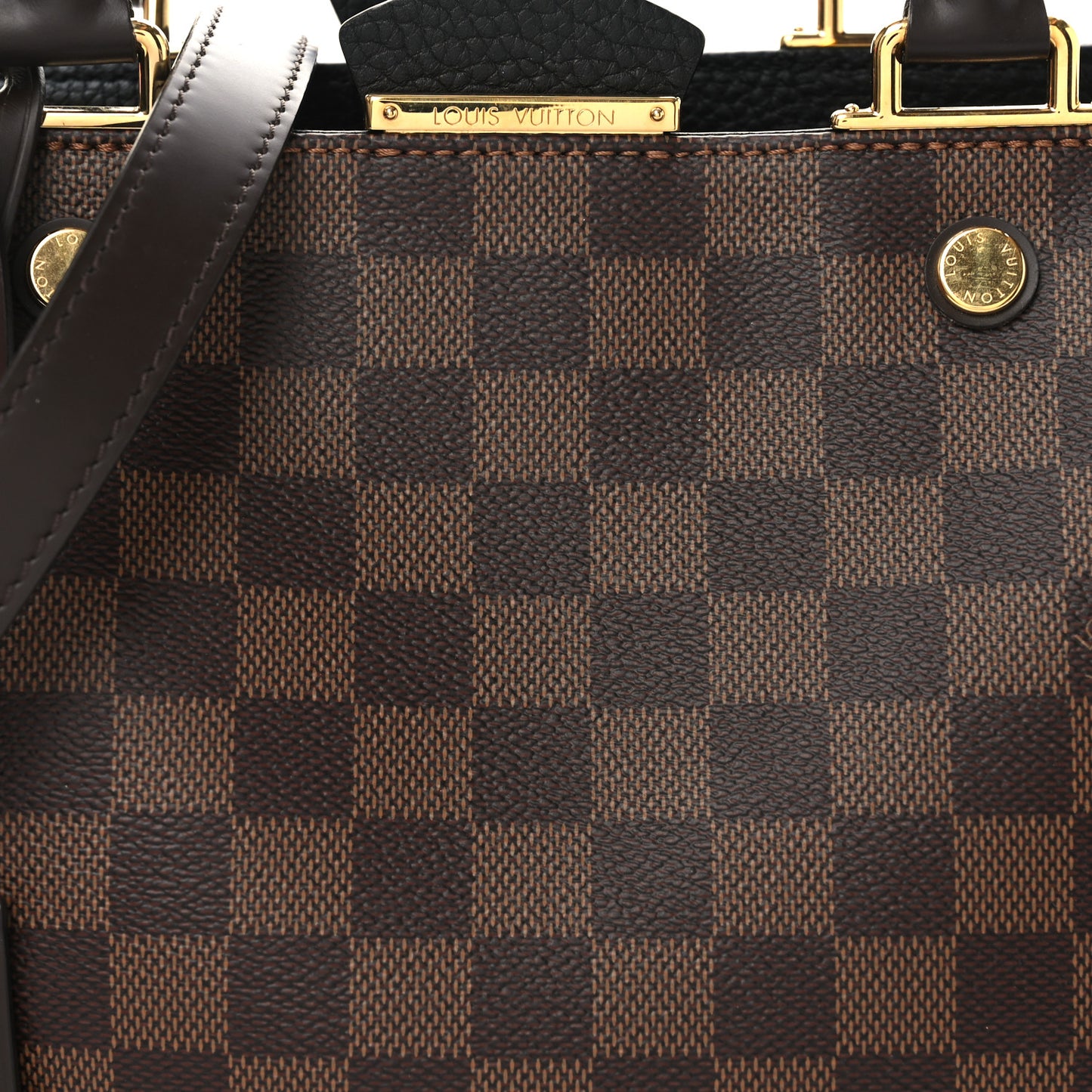 Damier Ebene Cuir Taurillon Brittany Black
