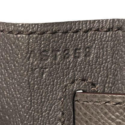 Hermes Epsom Horseshoe Kelly Sellier 32 Etain 29 of 38