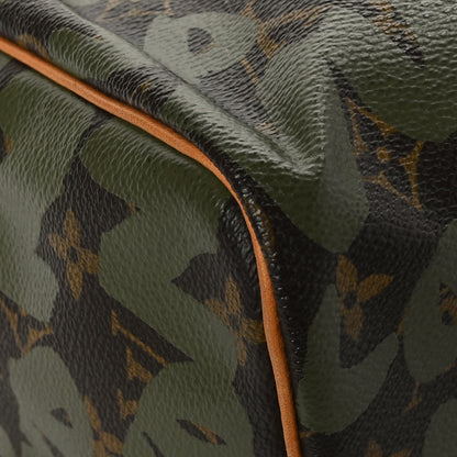 Louis Vuitton Monogram Graffiti Speedy 30 Kaki 8 of 12