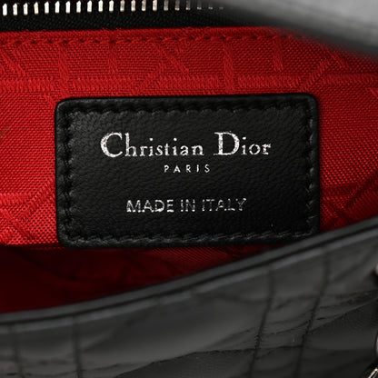 Christian Dior Lambskin Cannage Mini Lady Dior Black 6 of 11