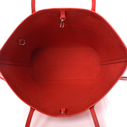 Louis Vuitton Epi Neverfull MM Coquelicot 6 of 11