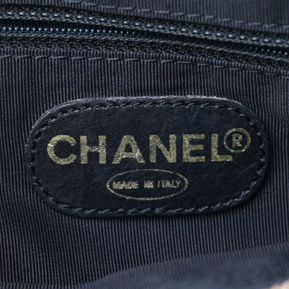 Chanel Caviar Quilted CC Shopping Tote Black 6 of 10