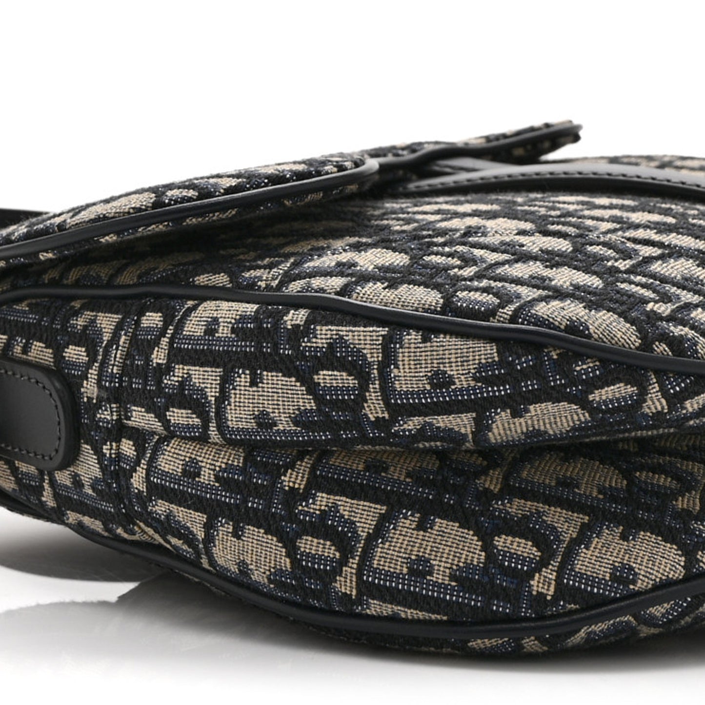 Oblique Saddle Bag Blue