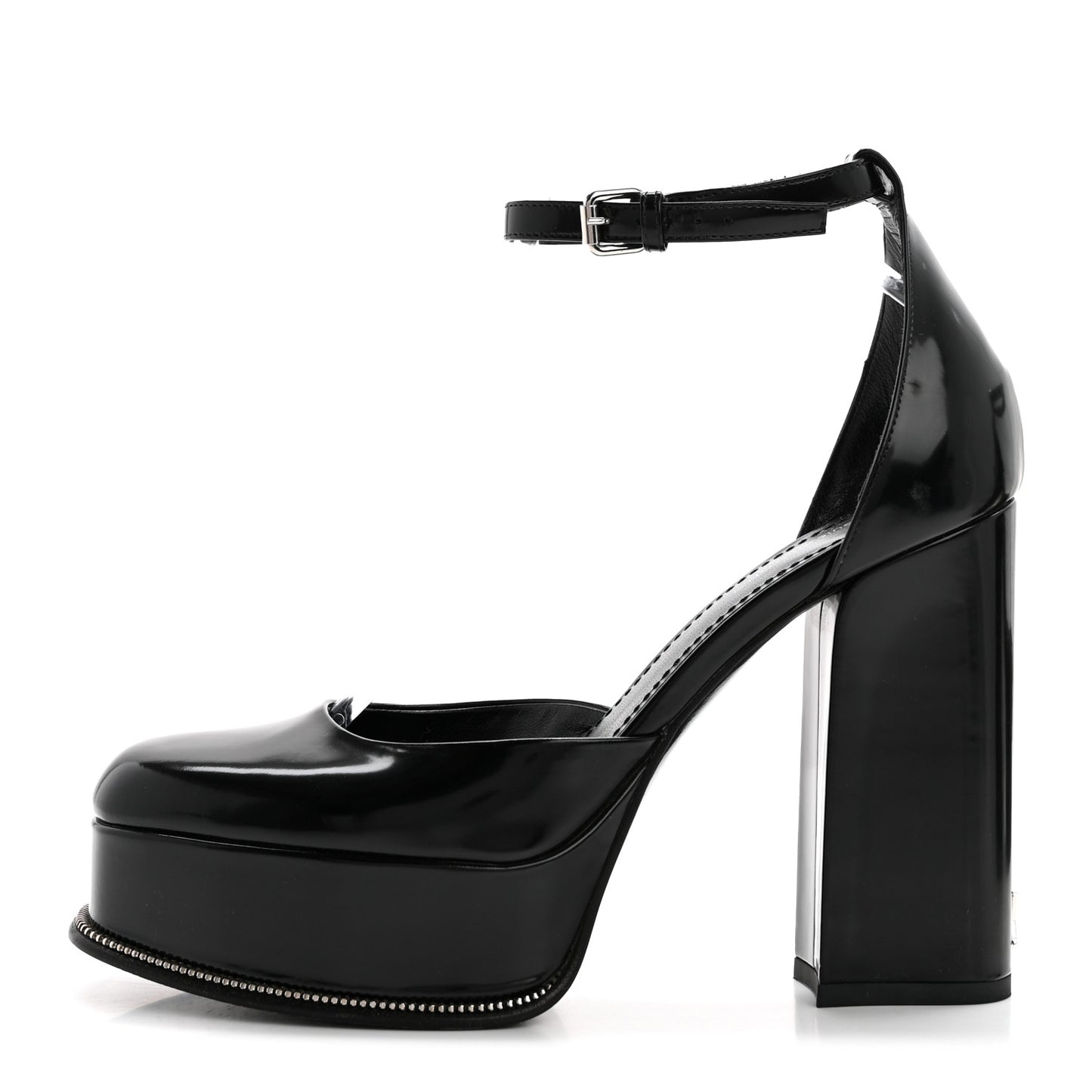Patent Fame Platform Pumps 38.5 Black
