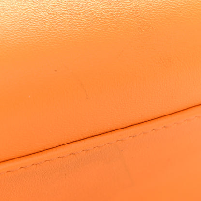 Fendi Nappa Mini Peekaboo Iconic Satchel Clementine 14 of 14