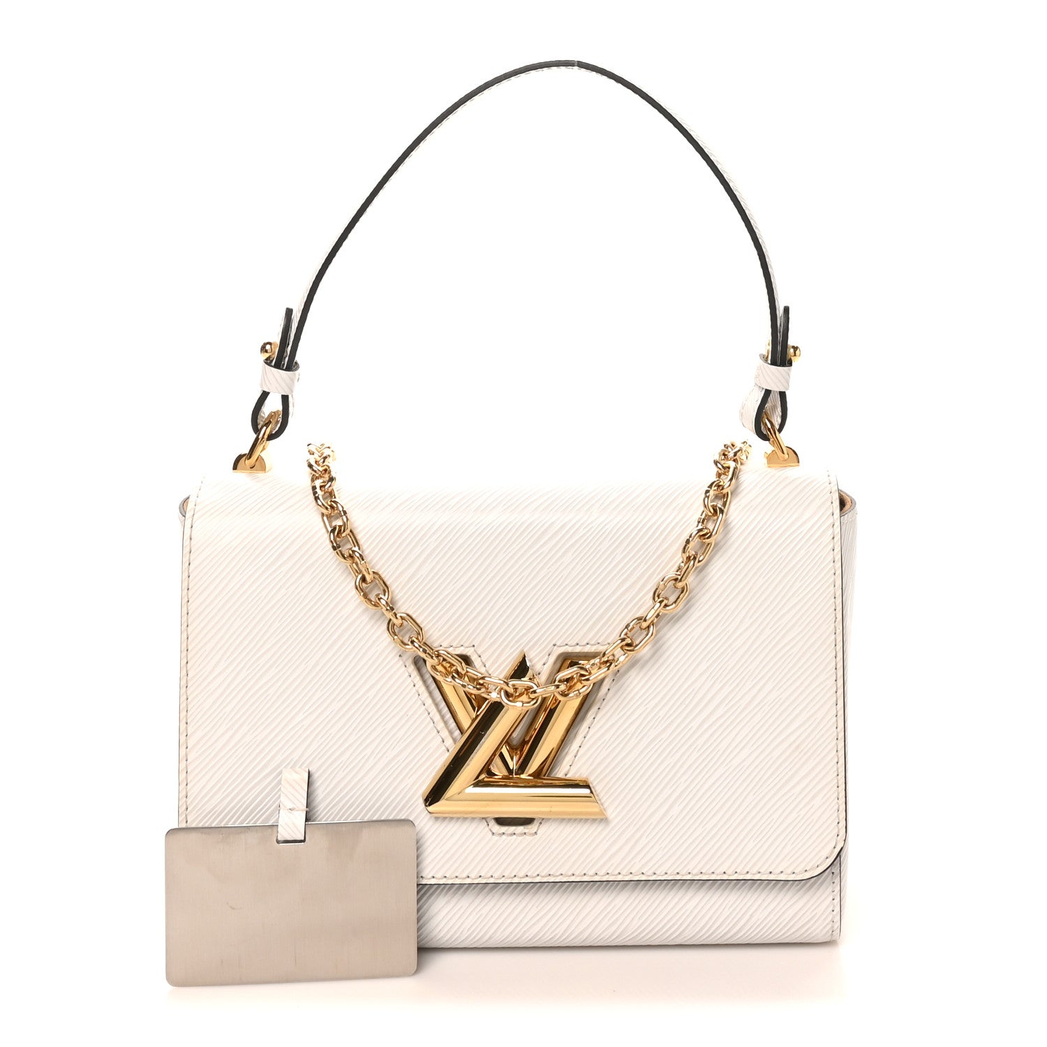 Louis Vuitton Epi Twist Shoulder Bag MM White 1889993 – FASHIONPHILE