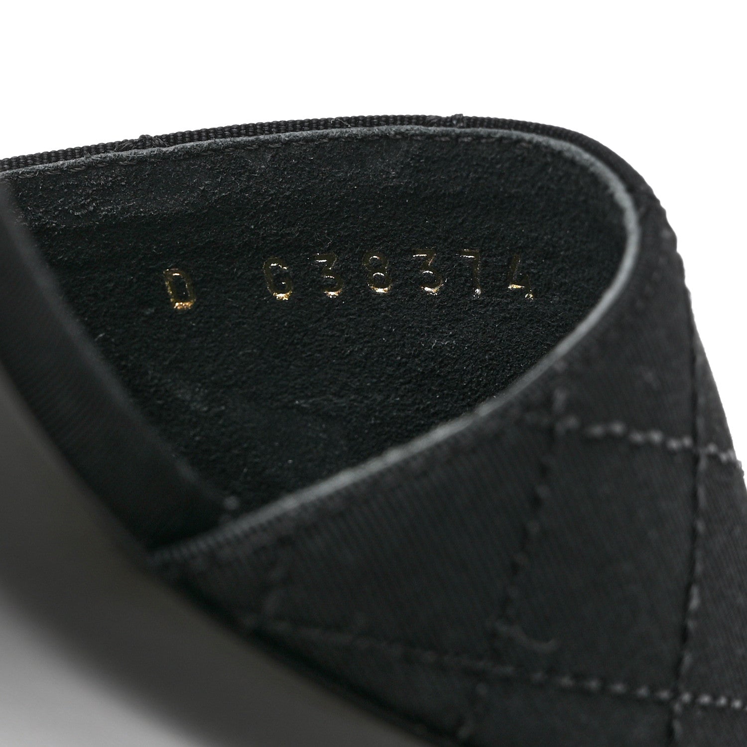 Chanel Grosgrain Quilted Camellia CC Slides 37.5 Black White 6 of 10