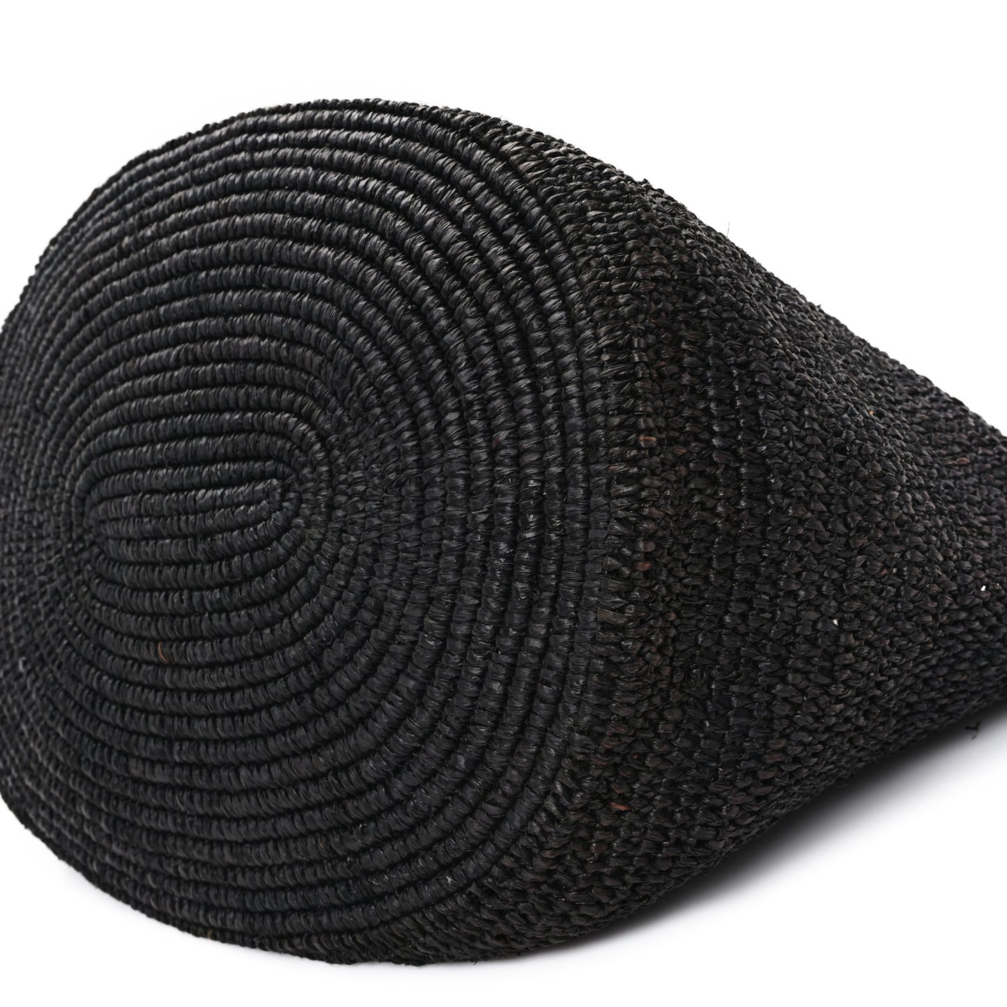 Raffia Oregon Bag Black