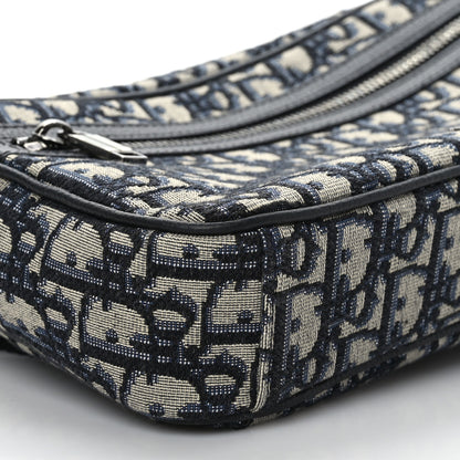 Christian Dior Oblique Belt Bag Blue 7 of 8