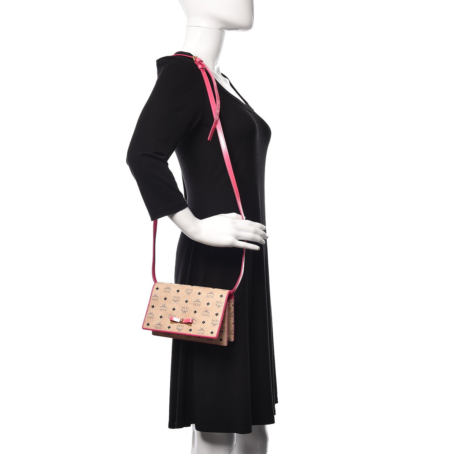 Visetos Mina Crossbody Bag Beige Pink