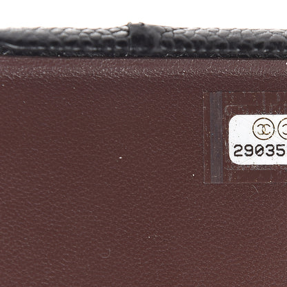 Chanel Caviar Quilted iPhone 11 Tech Case Black Burgundy 5 of 5