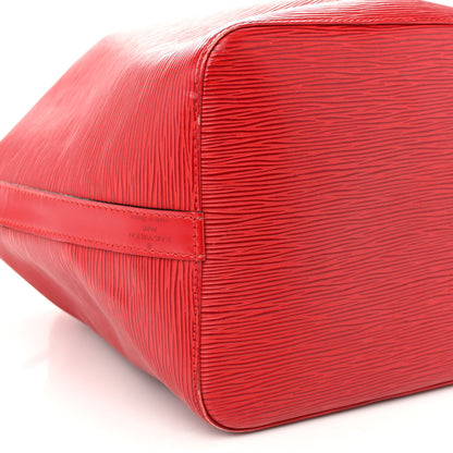 Louis Vuitton Epi Petit Noe Castillan Red 8 of 14