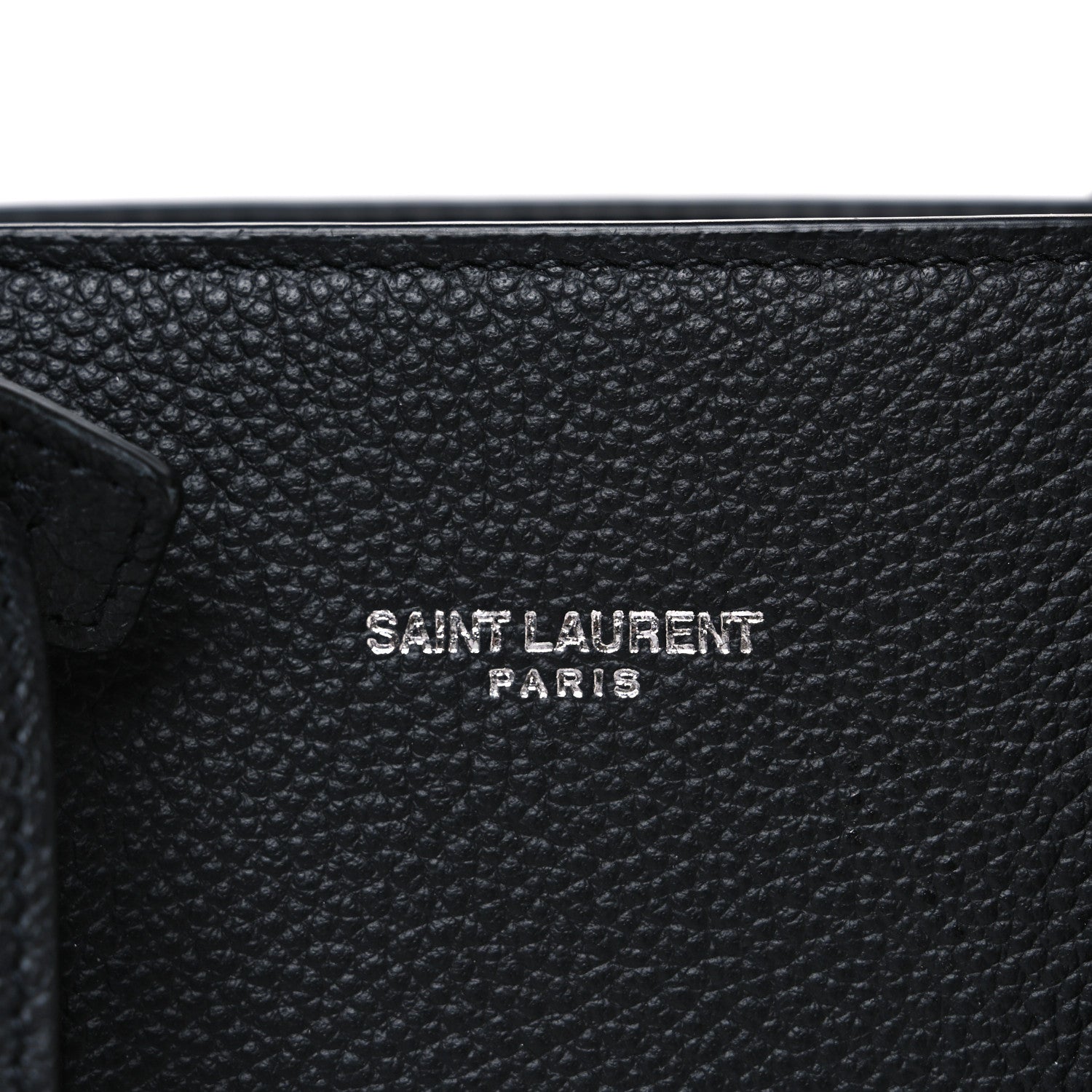 Saint Laurent Grain de Poudre Nano Sac De Jour Black 8 of 10