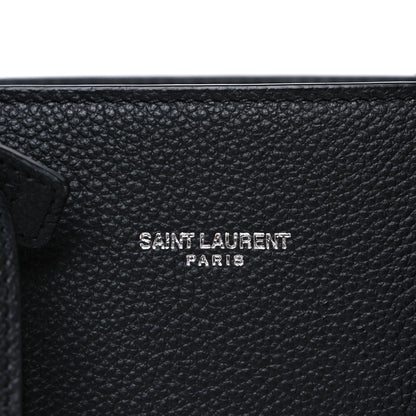 Saint Laurent Grain de Poudre Nano Sac De Jour Black 8 of 10
