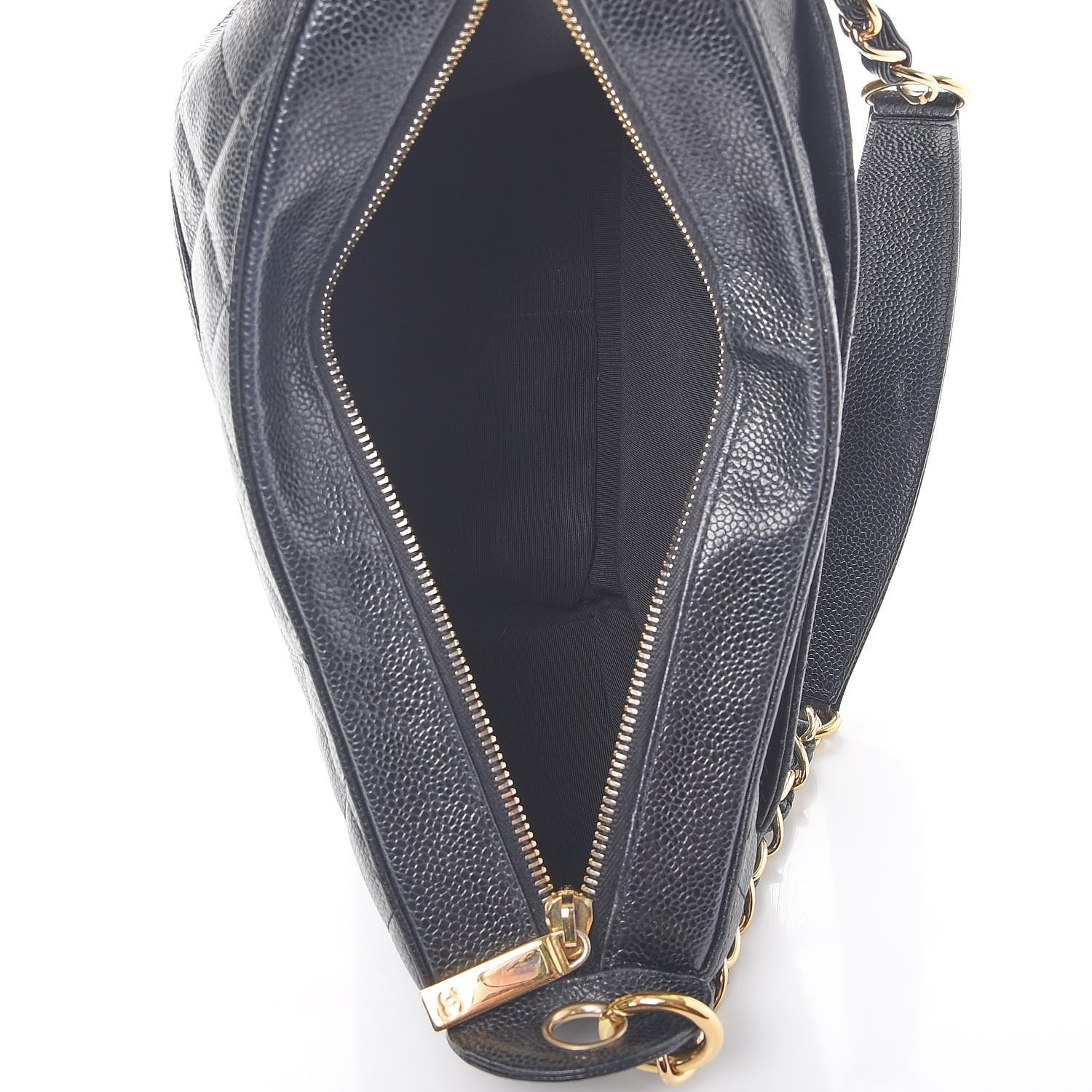 Chanel Caviar Quilted Hobo Black 5 of 7