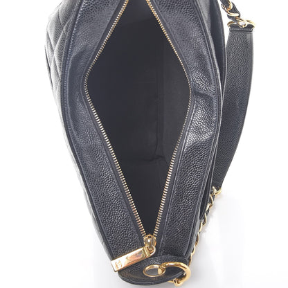 Chanel Caviar Quilted Hobo Black 5 of 7