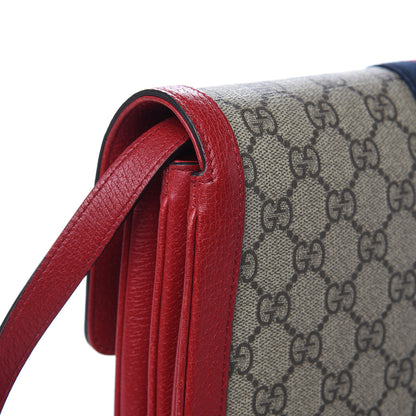 Gucci GG Supreme Monogram Medium Queen Margaret Shoulder Bag Red 10 of 13